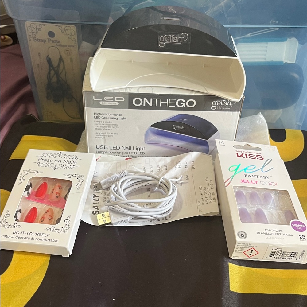 Gelish On The Go USB LED Nail Light - White